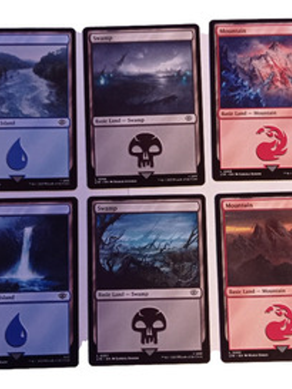 10 Cartas Magic Lord Of The Rings Lands Mtg Lotr 1