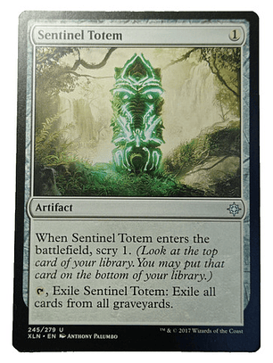 Carta Magic Sentinel Totem [ixalan] Mtg Artifact