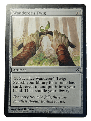Carta Magic Wanderer's Twig [lorwyn] Mtg Artifact