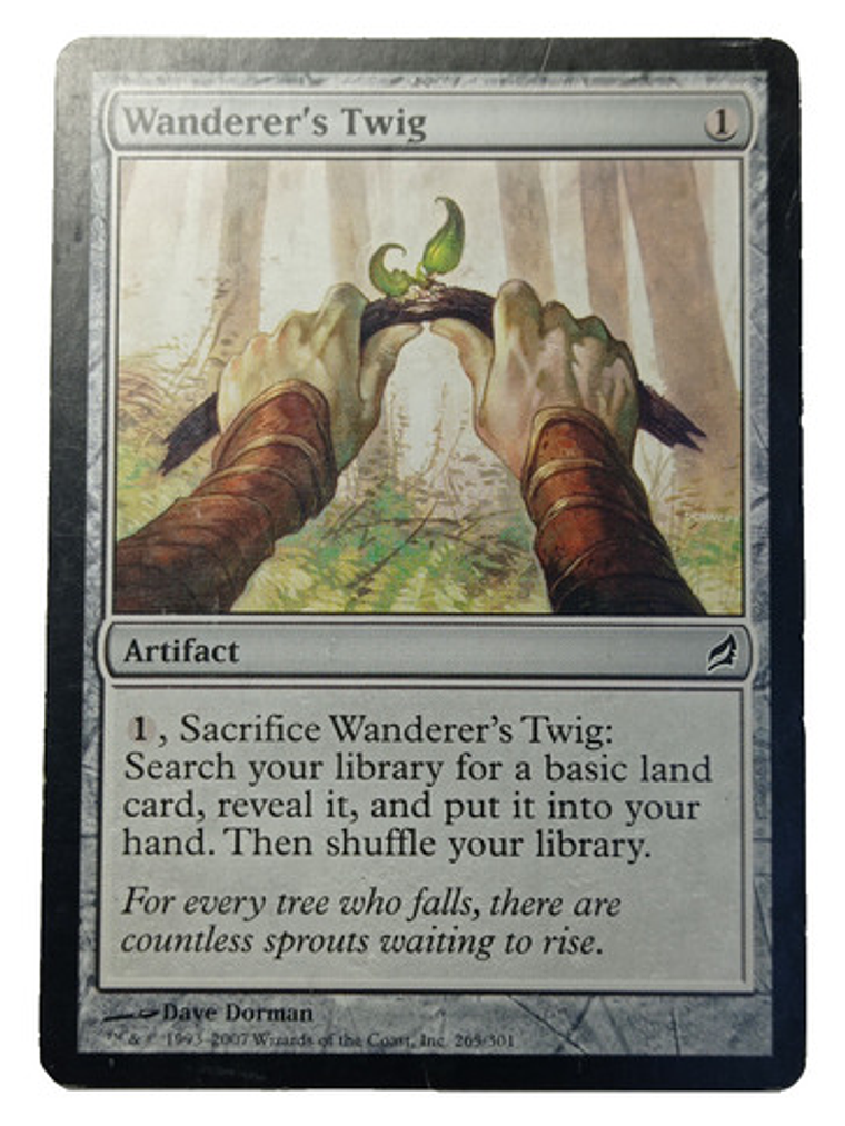 Carta Magic Wanderer's Twig [lorwyn] Mtg Artifact 1