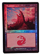 Carta Magic Commander Masters Mountain Land (foil) Mtg - Miniatura 1