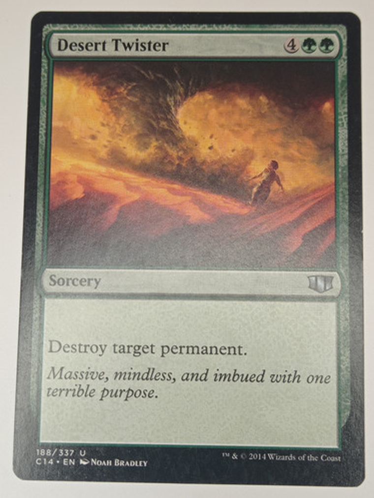 Carta Magic Desert Twister [c14] Mtg Sorcery 1