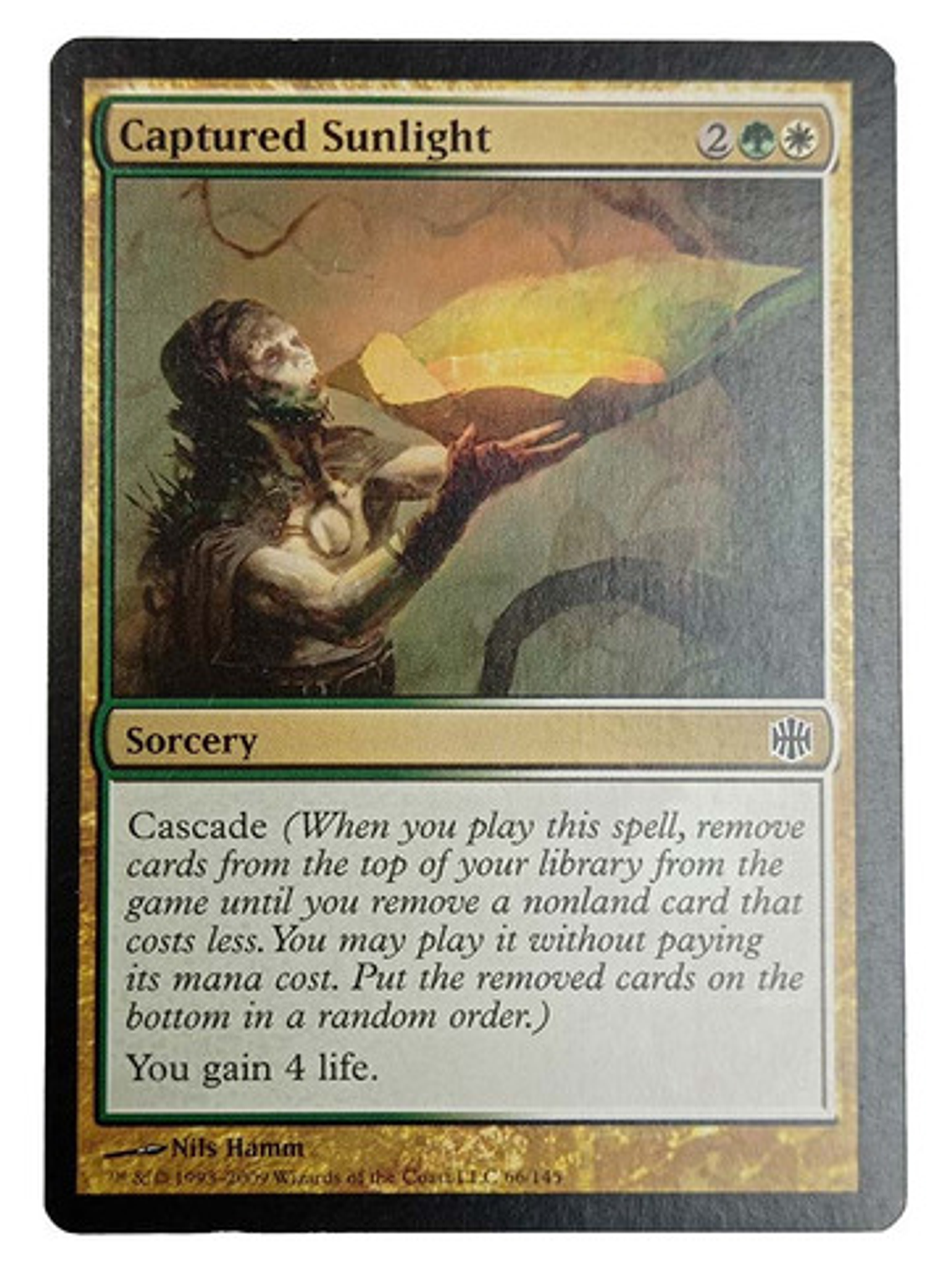 Carta Captured Sunlight [alara] Mtg Sorcery 1