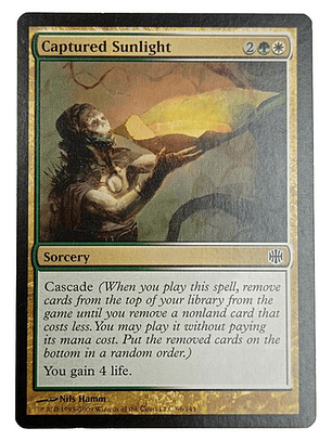 Carta Captured Sunlight [alara] Mtg Sorcery