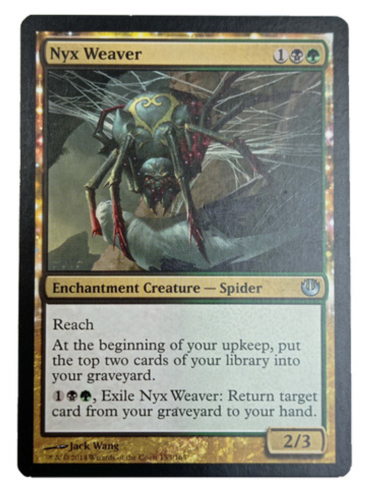 Carta Magic Nyx Weaver [nyx] Mtg Spider 1