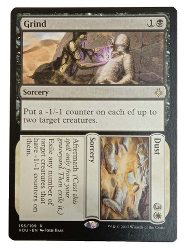 Carta Magic Grind / Dust [devastation] Mtg Sorcery 1