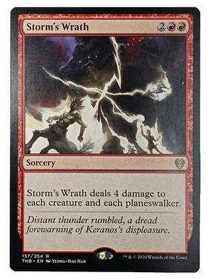 Carta Magic Storm's Wrath [theros] Mtg Sorcery