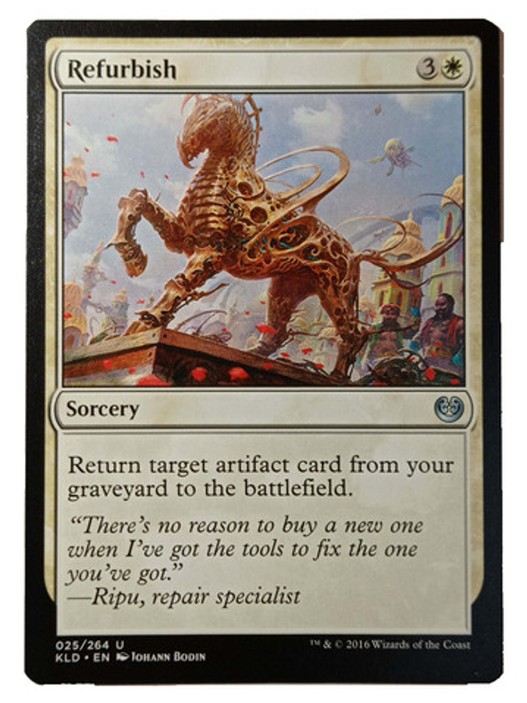 Carta Magic Refurbish [kaladesh] Mtg Sorcery 1