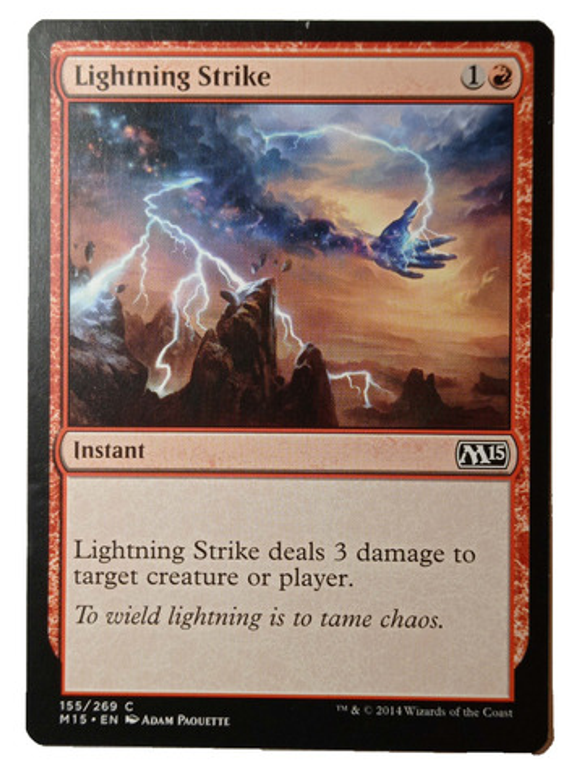 Carta Magic Lightning Strike [m15] Mtg Instant 1