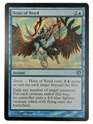 Carta Magic Hour Of Need [nyx] Mtg Instant