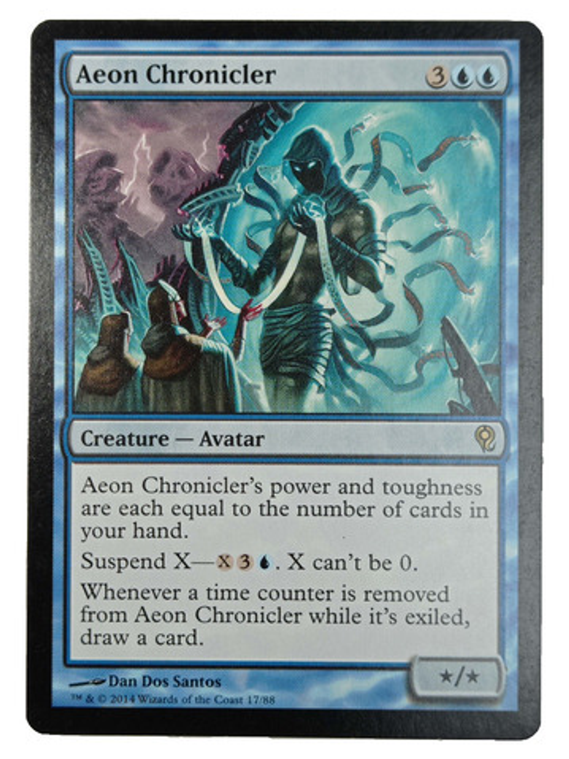 Carta Magic Aeon Chronicler [jace V Vraska] Mtg Avatar 1