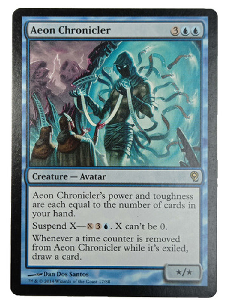Carta Magic Aeon Chronicler [jace V Vraska] Mtg Avatar 1