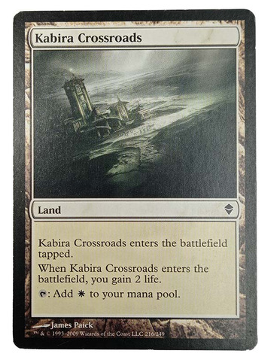 Carta Magic Kabira Crossroads [zendikar] Mtg Land 1