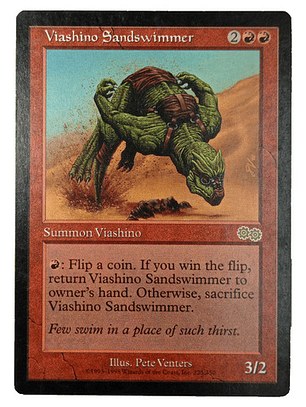Carta Magic Viashino Sandswimmer [urza's Saga] Mtg