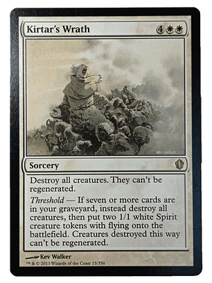 Carta Magic Kirtar's Wrath [c13] Mtg Sorcery