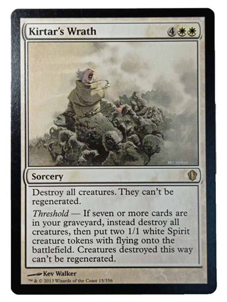 Carta Magic Kirtar's Wrath [c13] Mtg Sorcery 1