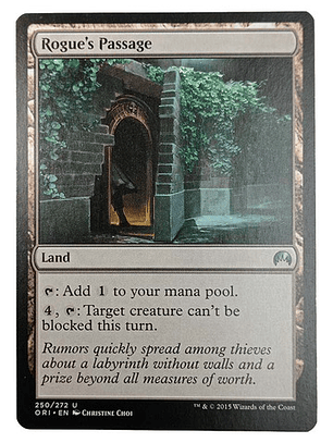 Carta Magic Rogue's Passage [origins] Mtg Land