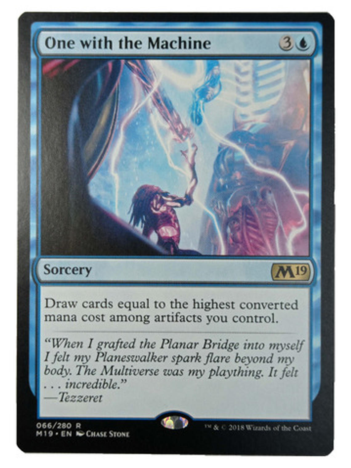 Carta Magic One With The Machine [m19] Mtg Sorcery 1