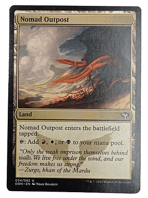 Carta Magic Nomad Outpost [speed V Cunning] Mtg Land