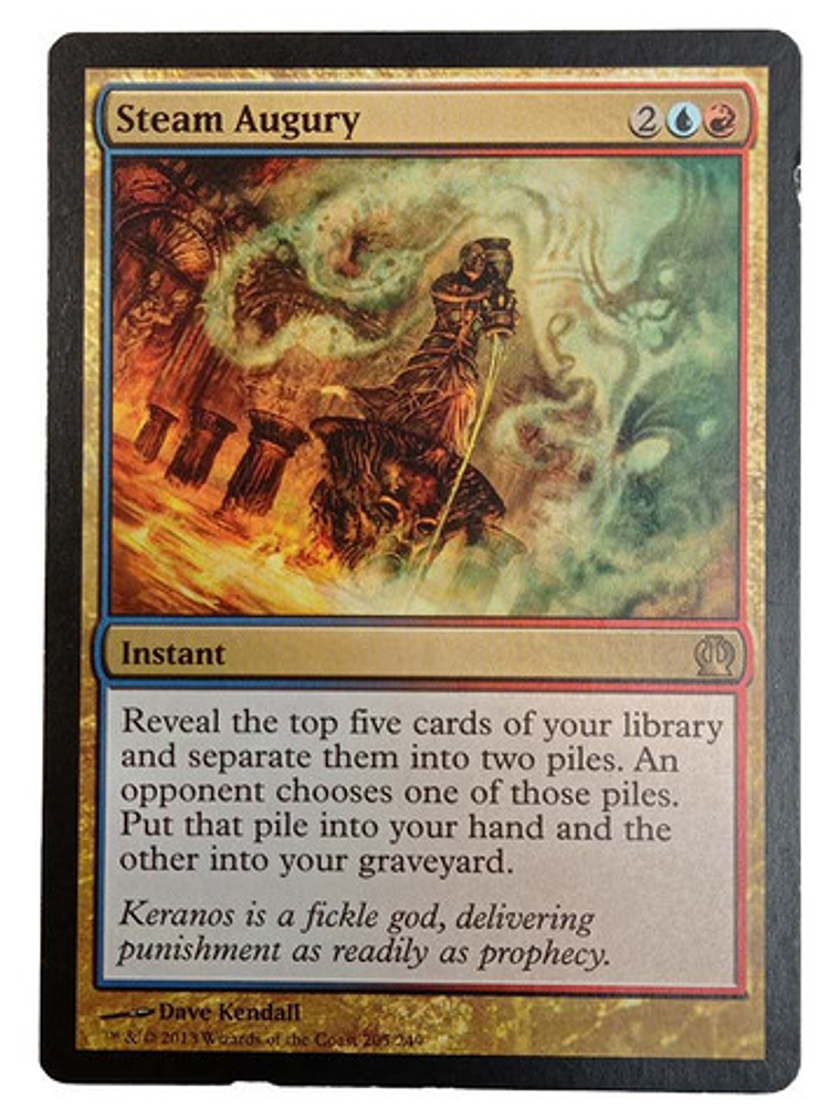 Carta Steam Augury [theros] Mtg Instant 1