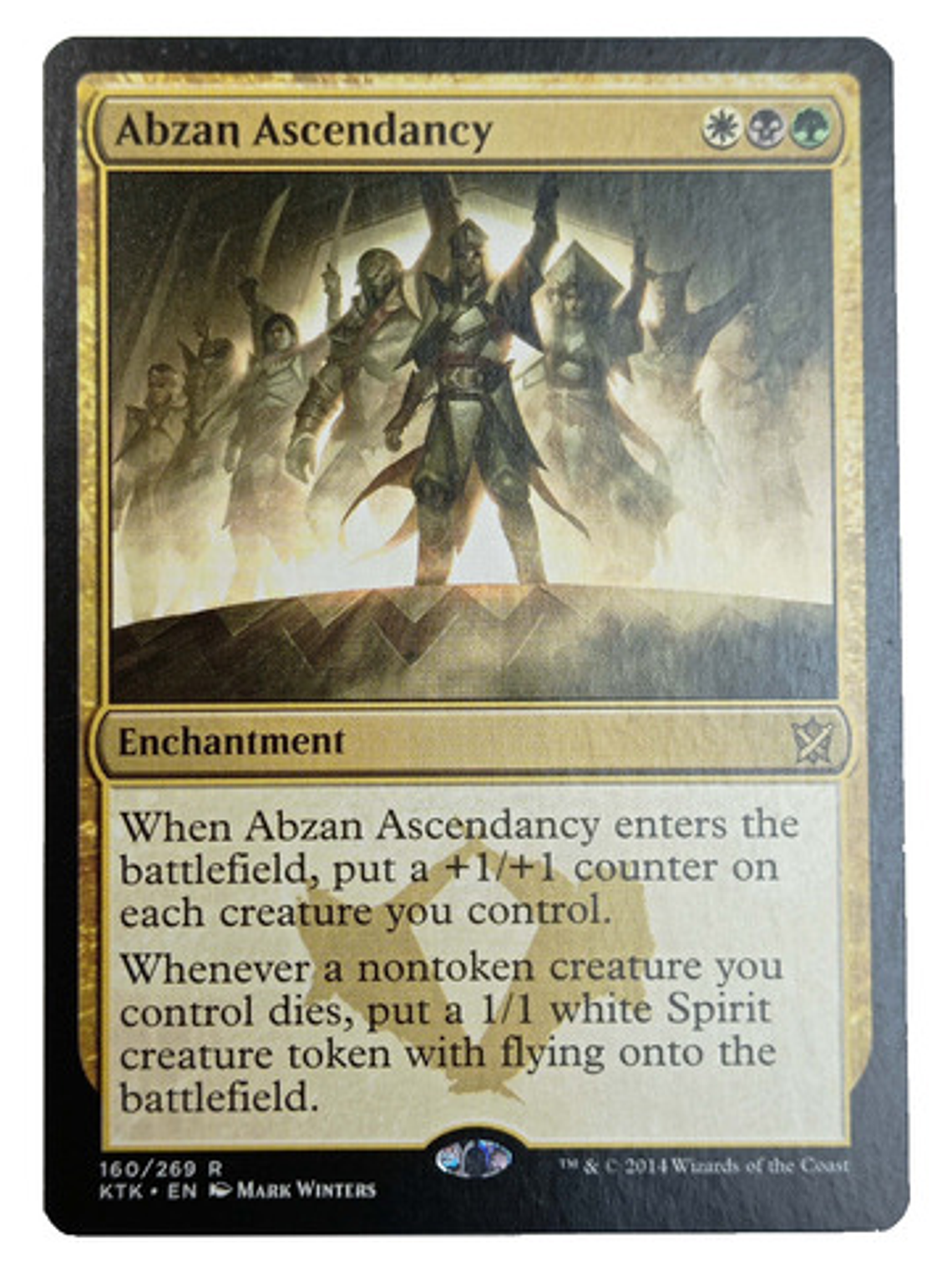 Carta Magic Abzan Ascendancy [tarkir] Mtg Enchantment 1