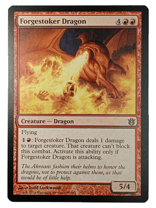 Carta Magic Forgestoker Dragon [born Gods] Mtg