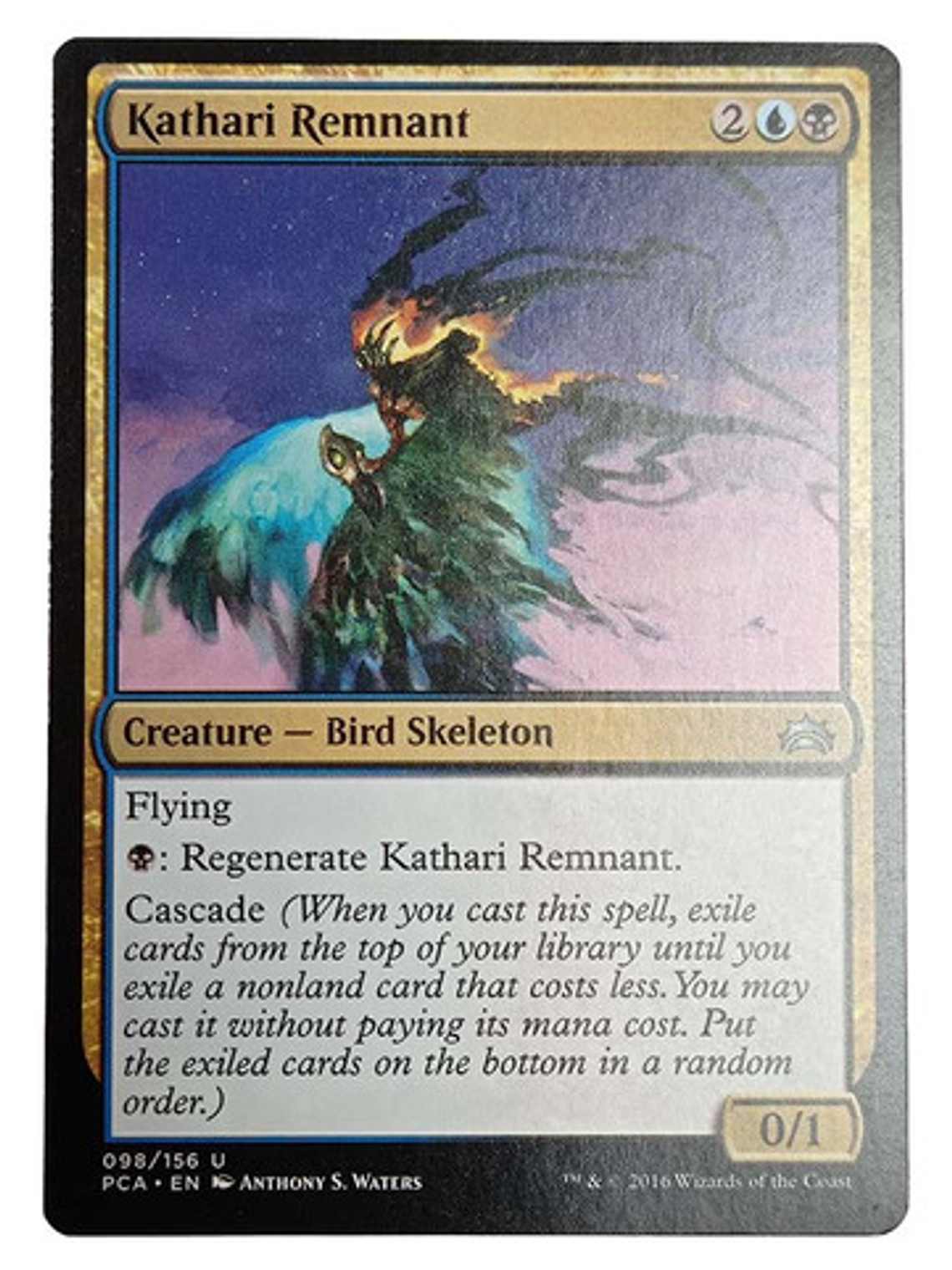 Carta Magic Kathari Remnant [planechase Anthology] Mtg Bird 1