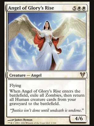 Carta Magic Angel Of Glory's Rise [avacyn] Mtg Angel