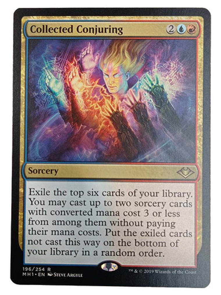 Carta Magic Collected Conjuring [c15] Mtg Sorcery 1