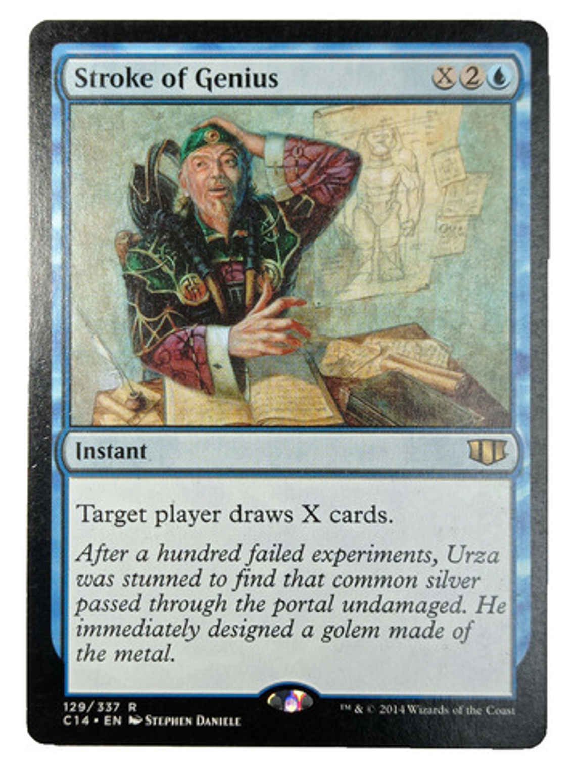 Carta Magic Stroke Of Genius [c14] Mtg Instant 1