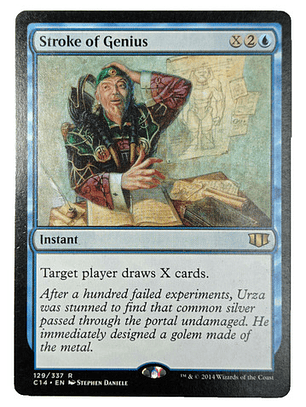 Carta Magic Stroke Of Genius [c14] Mtg Instant