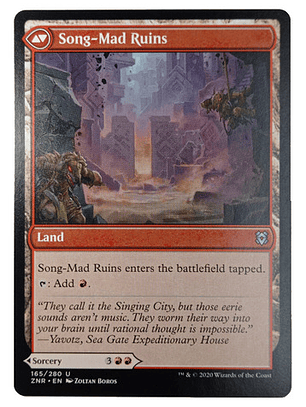 Carta Magic Song-mad Treachery [zendikar] Mtg Sorcery