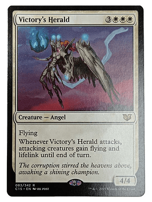 Carta Magic Victory's Herald [c15] Mtg Angel