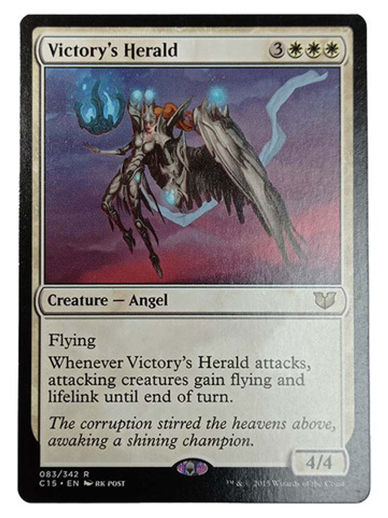 Carta Magic Victory's Herald [c15] Mtg Angel 1