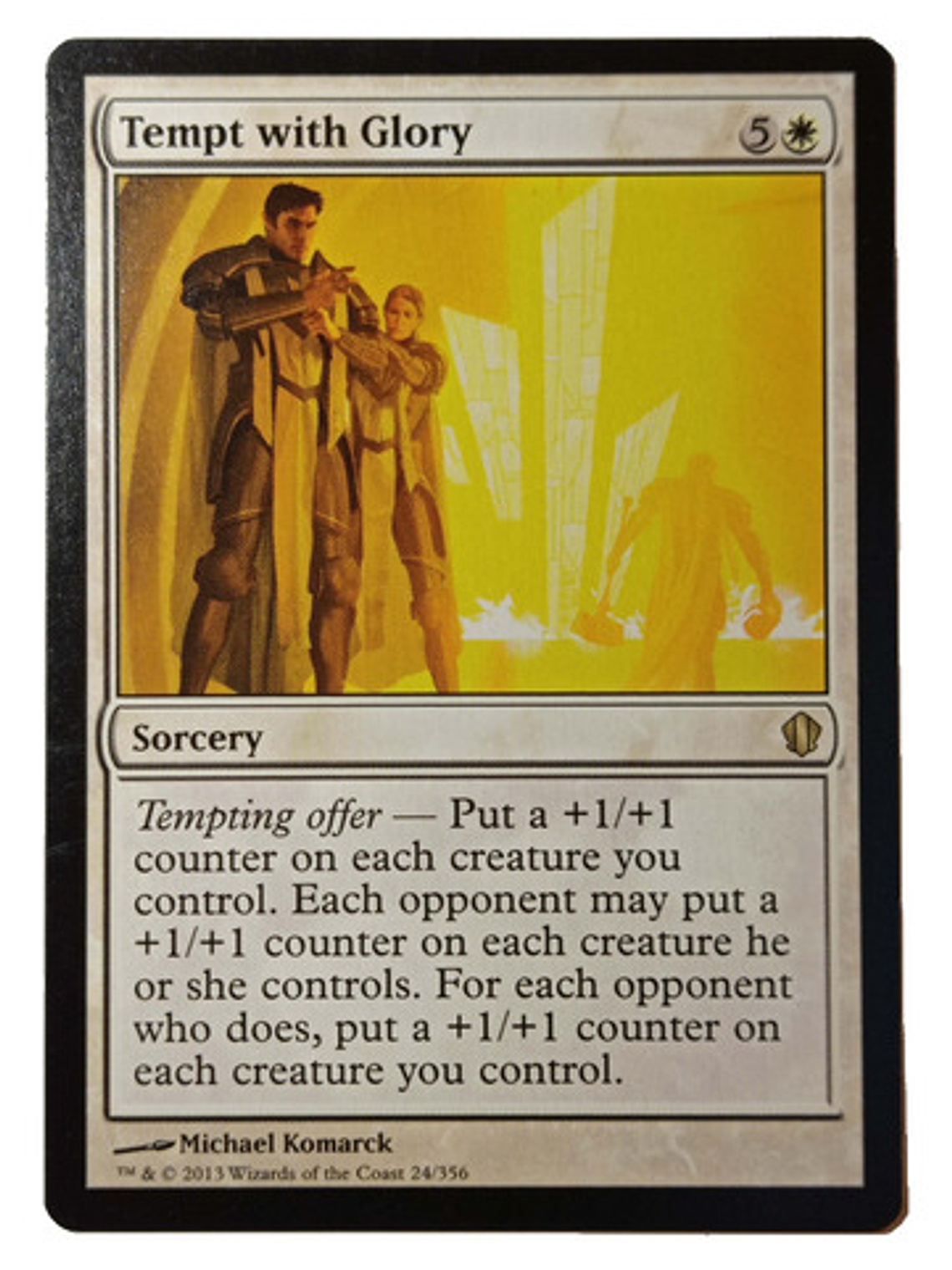 Carta Magic Tempt With Glory [c13] Mtg Sorcery 1