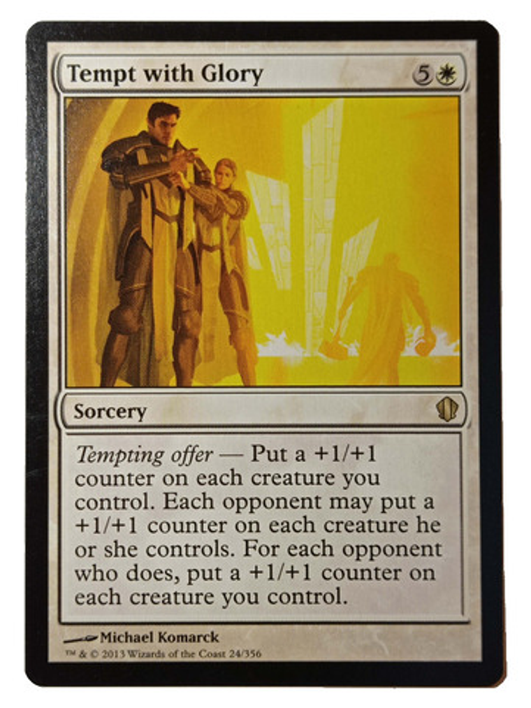 Carta Magic Tempt With Glory [c13] Mtg Sorcery 1