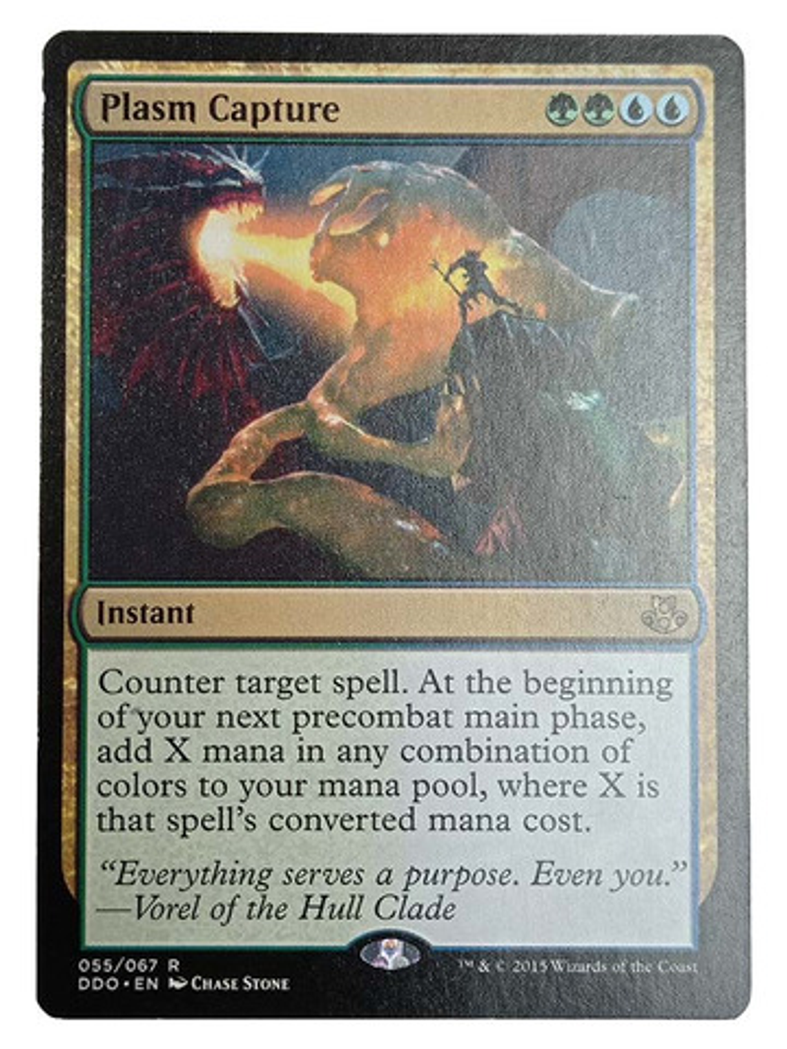Carta Magic Plasm Capture [elspeth V Kiora] Mtg Instant 1
