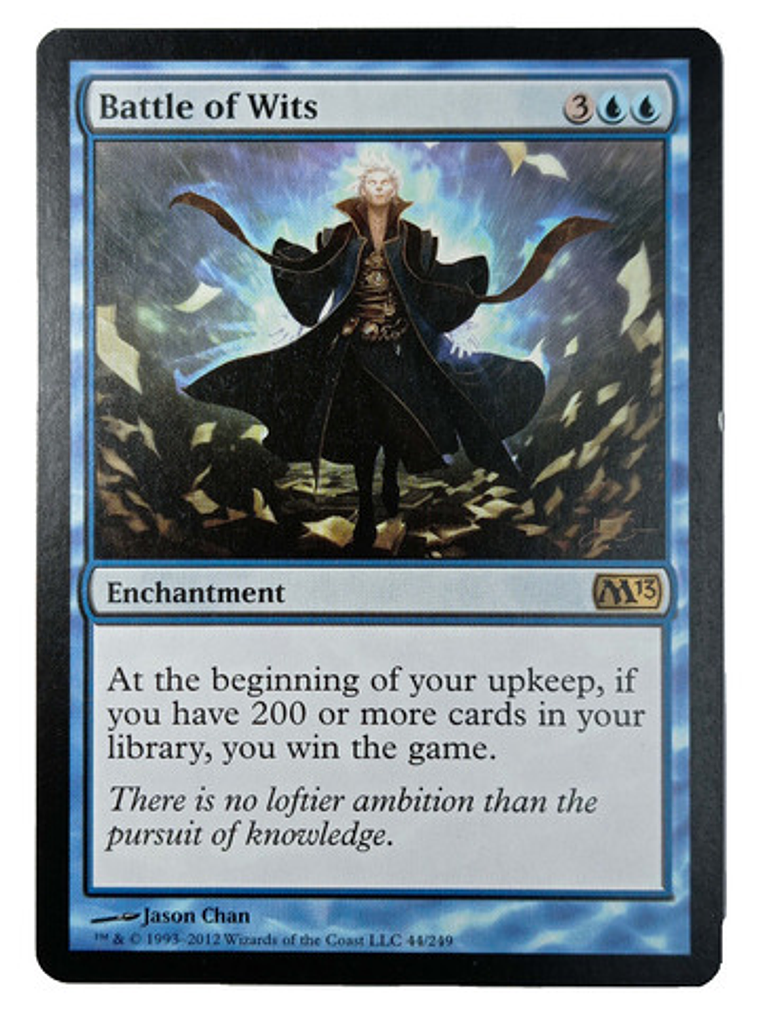 Carta Magic Battle Of Wits [m13] Mtg Enchantment 1