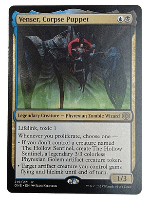 Carta Magic Venser Corpse Puppet [phyrexia] Mtg Wizard