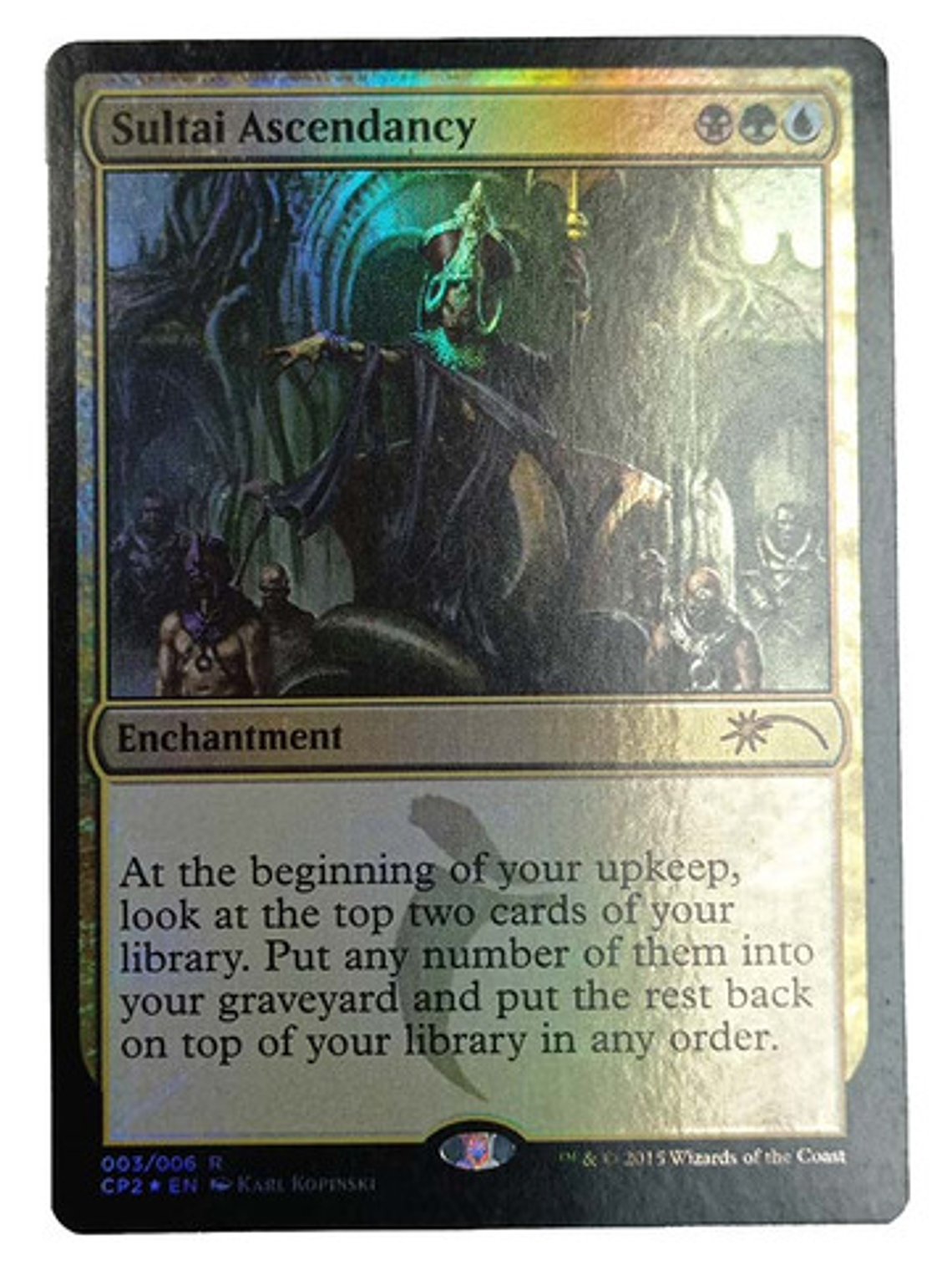 Carta Magic Sultai Ascendancy (foil) [fate Clash] Mtg 1