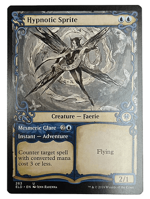 Carta Magic Hypnotic Sprite [eldraine] Mtg Faerie