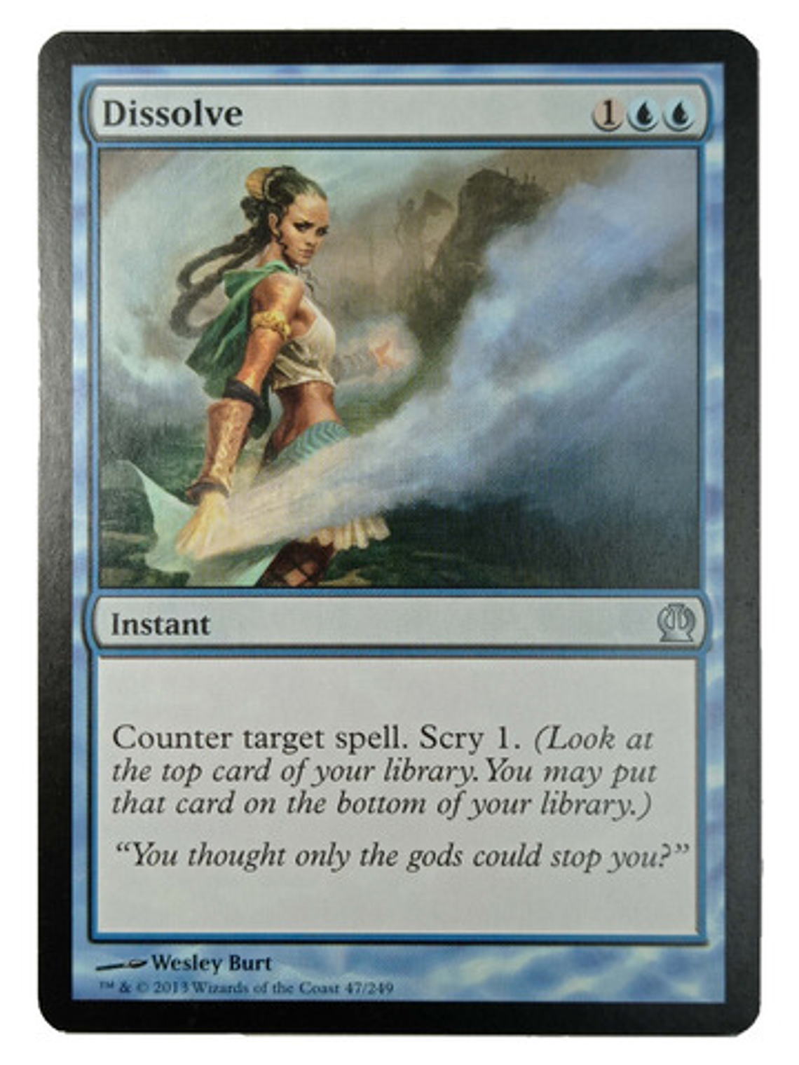 Carta Magic Dissolve [theros] Mtg Instant 1