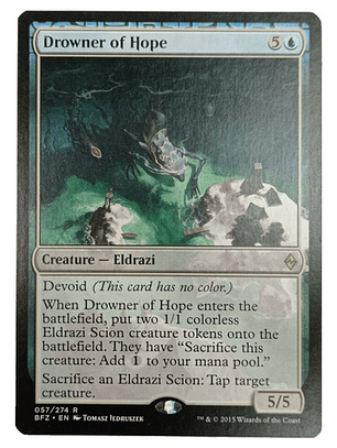 Carta Magic Drowner Of Hope [zendikar] Mtg Eldrazi