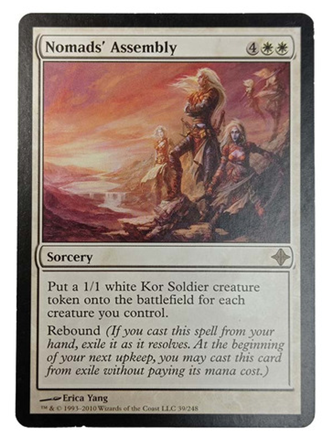 Carta Magic Nomads' Assembly [eldrazi] Mtg Sorcery 1