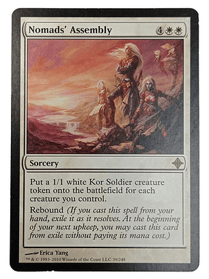 Carta Magic Nomads' Assembly [eldrazi] Mtg Sorcery