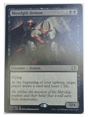 Carta Magic Bloodgift Demon [c14] Mtg Creature