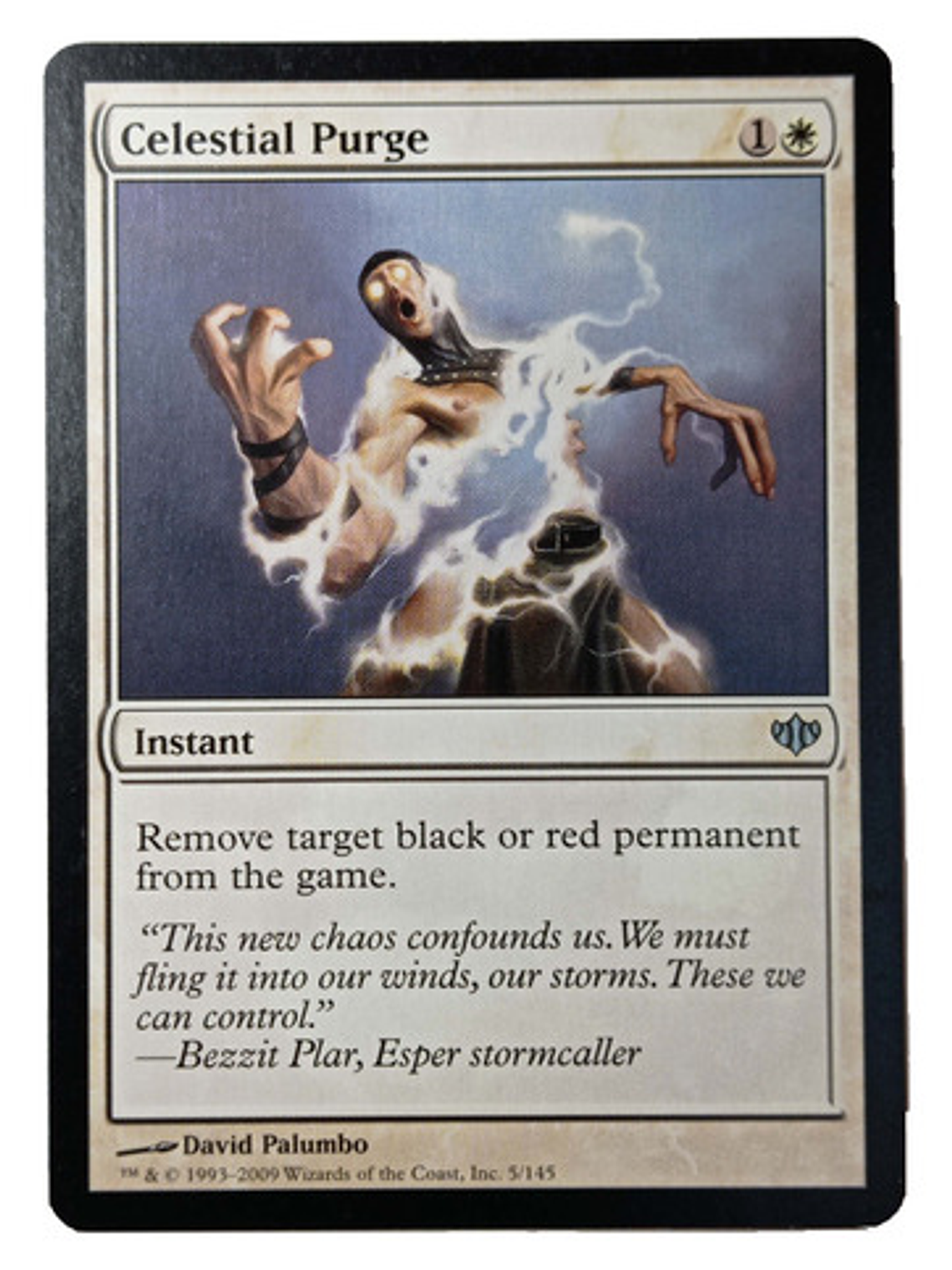 Carta Magic Celestial Purge [conflux] Mtg Instant 1