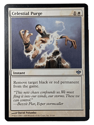 Carta Magic Celestial Purge [conflux] Mtg Instant