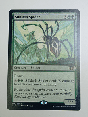 Carta Magic Silklash Spider [c14] Mtg Creature