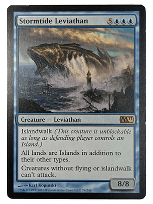 Carta Magic Stormtide Leviathan [m11] Mtg